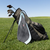 Belgische Sheepdog-schildering - Cute Original Dog Golfhanddoek (Groen)