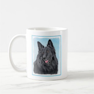 Belgische Sheepdog-schildering - Cute Original Dog Koffiemok