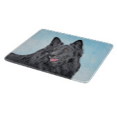 Belgische Sheepdog-schildering - Cute Original Dog Snijplank (Hoek)