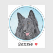 Belgische Sheepdog-schildering - Cute Original Dog Sticker (Vel)