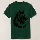 Belgische Sheepdog T-shirt (Design voorkant)