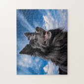 Belgische Shepherd Groenendael Legpuzzel (Verticaal)