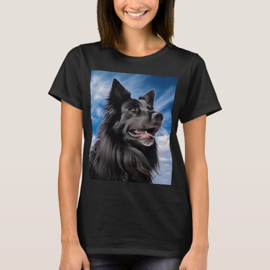 Belgische Shepherd Groenendael T-shirt (Voorkant)