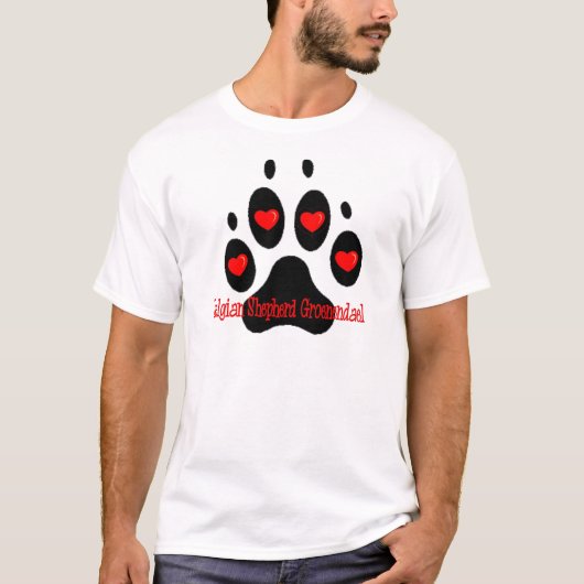 Belgische Shepherd Groenendael T-shirt (Voorkant)
