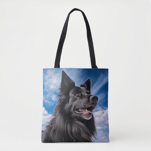 Belgische Shepherd Groenendael Tote Bag (Voorkant)