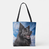 Belgische Shepherd Groenendael Tote Bag (Achterkant)