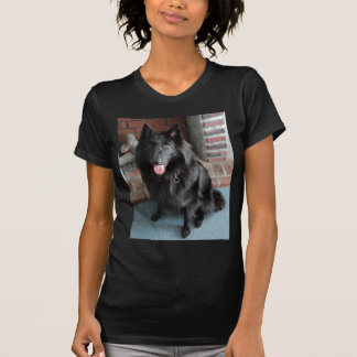 Belgische Shepherd ook bekend als "De zwarte wolf" T-shirt