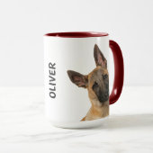 Belgische Shepherd Personalized Mug Mok (Voorkant rechts)