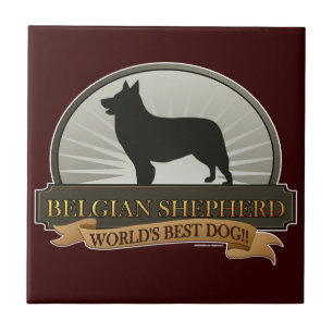 Belgische Shepherd Tegeltje