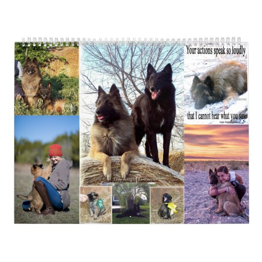 Belgische Shepherd Tervuren kalender (Hoes)