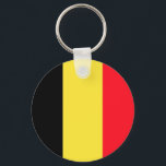 belgische sleutelhanger<br><div class="desc">Vlag van België. De nationale vlag van België (Nederlands: Vlag van België, Frans: Drapeau de la Belgique, Duits: Flagge Belgiens) bevat drie gelijke verticale banden zwart (grijze zijde), geel en rood. De kleuren zijn ontleend aan de kleuren van het Hertogdom van Brabant en het verticale ontwerp mag zijn gebaseerd op...</div>