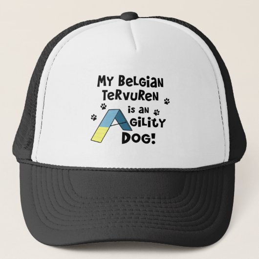 Belgische Tervuren Agility Dog Trucker Pet (Voorkant)