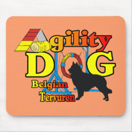 Belgische Tervuren Agility Shirten Gifts Muismat