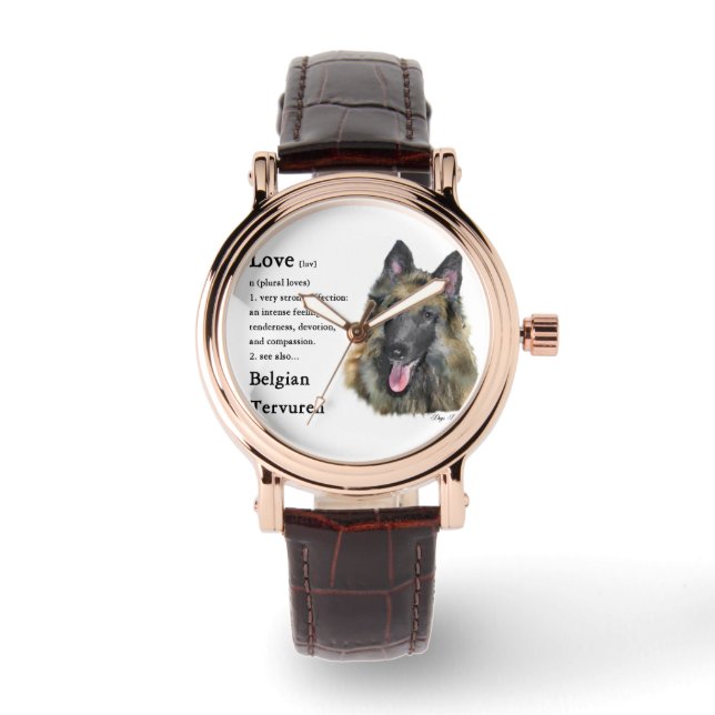 Belgische Tervuren Art Horloge (Voorkant)