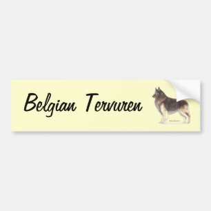 Belgische Tervuren Bumpersticker