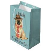 Belgische Tervuren Dad Medium Cadeauzakje (Voorkant Gekanteld)