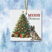 Belgische Tervuren Dog kerstboom Keramisch Ornament