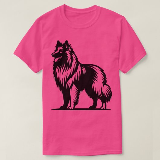 Belgische Tervuren Dog T-shirt (Design voorkant)