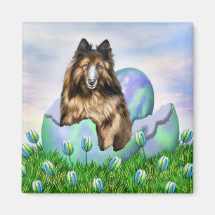 Belgische Tervuren Easter Magnet