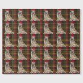 Belgische Tervuren Hond en Vakantie Geplaagd Kerst Cadeaupapier (Vlak)