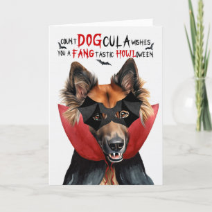 Belgische Tervuren Hond Grappig Graaf HondCula Hal Feestdagen Kaart