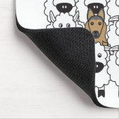 Belgische Tervuren in de schapen Muismat (Hoek)