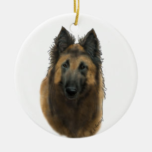 Belgische Tervuren Keramisch Ornament