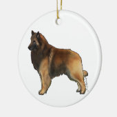 Belgische Tervuren Keramisch Ornament (Links)