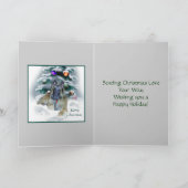 Belgische Tervuren kerstcadeaus Feestdagen Kaart (Binnen)