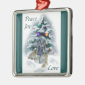 Belgische Tervuren Kerstcadeaus Ornament (Links)