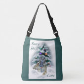 Belgische Tervuren Kerstmis Crossbody Tas (Voorkant)