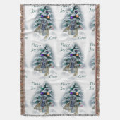 Belgische Tervuren Kerstmis Deken (Voorkant Verticaal)