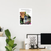 Belgische Tervuren-kunstprint Poster (Thuiskantoor)