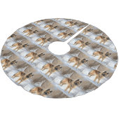 Belgische Tervuren Laat het sneeuwen Kerstmis Kerstboom Rok (Gekanteld)