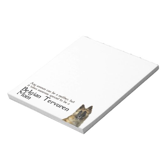 Belgische Tervuren Note Pad Notitieblok (Linkerzijde)