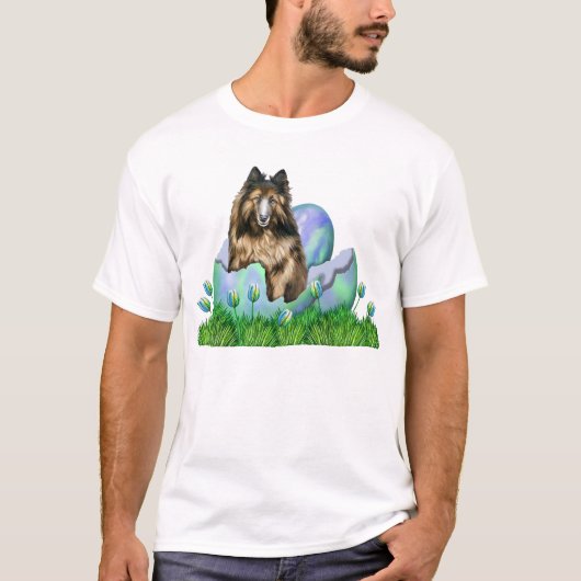Belgische Tervuren Paasbrief T-Shirt (Voorkant)