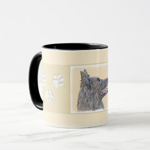 Belgische Tervuren Painting - Cute Original Dog Ar Mok