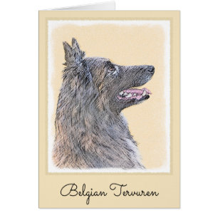 Belgische Tervuren schilderen - Cute Original Dog 