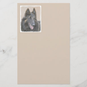 Belgische Tervuren schilderen - Cute Original Dog  Briefpapier