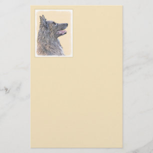 Belgische Tervuren schilderen - Cute Original Dog  Briefpapier