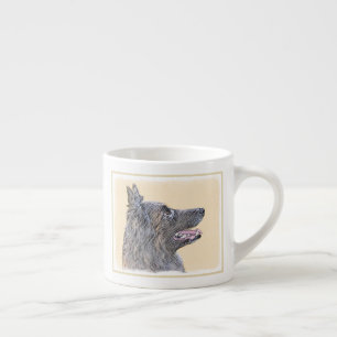 Belgische Tervuren schilderen - Cute Original Dog  Espresso Kop