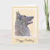 Belgische Tervuren schilderen - Cute Original Dog Kaart (Voorkant)