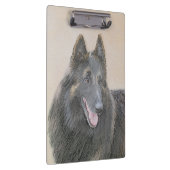 Belgische Tervuren schilderen - Cute Original Dog  Klembord (Rechts)