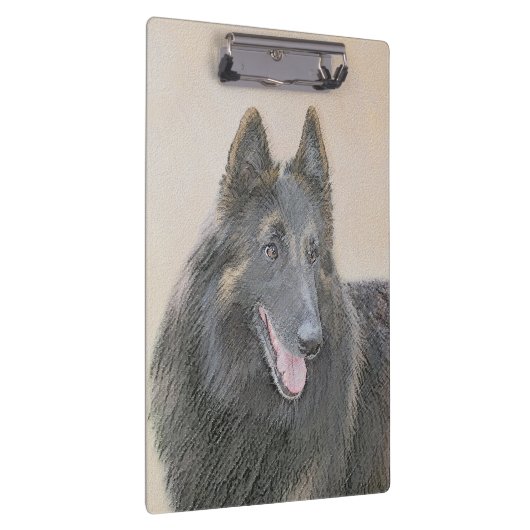 Belgische Tervuren schilderen - Cute Original Dog  Klembord (Rechts)