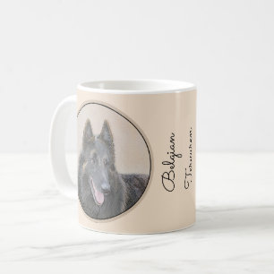 Belgische Tervuren schilderen - Cute Original Dog  Koffiemok
