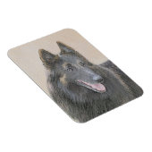 Belgische Tervuren schilderen - Cute Original Dog  Magneet (Rechterzijde)