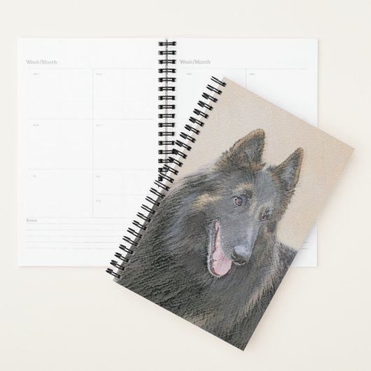Belgische Tervuren schilderen - Cute Original Dog Planner (Display)