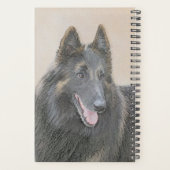 Belgische Tervuren schilderen - Cute Original Dog Planner (Achterkant)