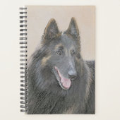Belgische Tervuren schilderen - Cute Original Dog Planner (Voorkant)