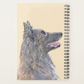 Belgische Tervuren schilderen - Cute Original Dog  Planner (Achterkant)